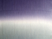 画像をギャラリービューアに読み込む, 帯揚げ 単品 正絹 グレー×紫ぼかし 縞 帯あげ ぼかし 丹後ちりめん 訪問着・付け下げ・色無地に合わせて フォーマルシーンに 日本製