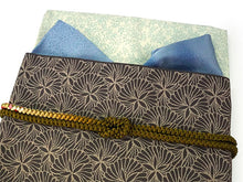 画像をギャラリービューアに読み込む, 洗える着物 コーディネート4点セット (着物・帯・帯揚げ・帯締め) 袷 M クリーム 黄緑 南天 きもの ブラウン 花柄 帯