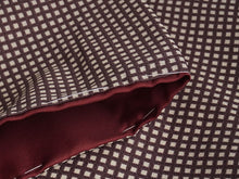 画像をギャラリービューアに読み込む, 洗える着物 コーディネート4点セット (着物・帯・帯揚げ・帯締め) 袷 L クリーム こげ茶 格子柄 きもの ベージュ 幾何学柄 帯