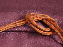 画像をギャラリービューアに読み込む, 洗える着物 コーディネート4点セット (着物・帯・帯揚げ・帯締め) 袷 L クリーム こげ茶 格子柄 きもの ベージュ 幾何学柄 帯