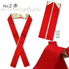 画像をギャラリービューアに読み込む, 重ね衿 伊達衿 正絹 16色 振袖 二尺袖 訪問着 色無地 付下げ ピン 3個付き 丹後ちりめん 成人式・卒業式・七五三・結婚式などフォーマルシーンに