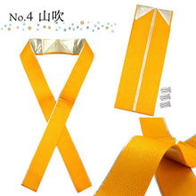 画像をギャラリービューアに読み込む, 重ね衿 伊達衿 正絹 16色 振袖 二尺袖 訪問着 色無地 付下げ ピン 3個付き 丹後ちりめん 成人式・卒業式・七五三・結婚式などフォーマルシーンに