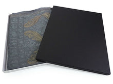 画像をギャラリービューアに読み込む, ストール グレー 金銀 更紗柄 ウール 刺繍 フリーサイズ 大判 秋冬に さっと羽織るだけで華やか 着物や羽織・コートの上に ギフトにも