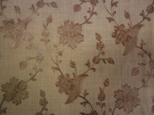 画像をギャラリービューアに読み込む, ストール ベージュ地 ブラウン 更紗柄 ウール 刺繍 フリーサイズ 大判 秋冬に さっと羽織るだけで華やか 着物や羽織・コートの上に ギフトにも