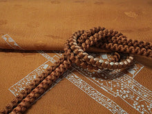 画像をギャラリービューアに読み込む, 帯揚げ 帯締め セット 正絹 カジュアル向き 丸組 イエローブラウン 幾何学柄 吹き寄せ地紋 帯あげ 茶色 帯〆 コーディネートのワンポイントに