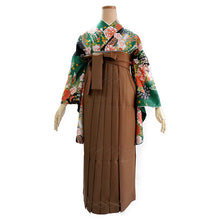 画像をギャラリービューアに読み込む, 袴セット 小学校 短大 大学 などの卒業式に 二尺袖 袴 2点セット