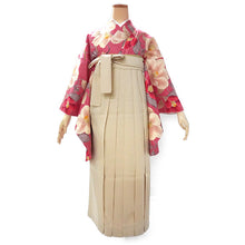 画像をギャラリービューアに読み込む, 袴セット 小学校 短大 大学 などの卒業式に 二尺袖 袴 2点セット