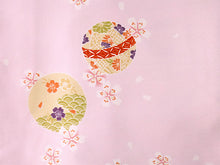 画像をギャラリービューアに読み込む, 羽織 仕立て上がり ピンク地 さくら 鞠 はおり 長羽織 洗える レディース ロング丈 ひざ下 長め 春 秋 冬 カーディガン 女性