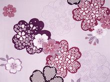 画像をギャラリービューアに読み込む, 羽織 仕立て上がり 薄紫地 桜 はおり 長羽織 洗える レディース ロング丈 ひざ下 長め 春 秋 冬 カーディガン 女性