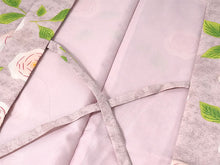 画像をギャラリービューアに読み込む, 羽織 仕立て上がり くすみピンク地 椿 はおり 長羽織 洗える レディース ロング丈 ひざ下 長め 春 秋 冬 カーディガン 女性