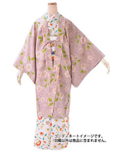 画像をギャラリービューアに読み込む, 羽織 仕立て上がり くすみピンク地 椿 はおり 長羽織 洗える レディース ロング丈 ひざ下 長め 春 秋 冬 カーディガン 女性