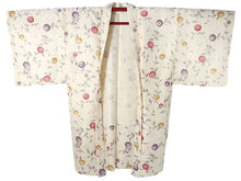画像をギャラリービューアに読み込む, 羽織 仕立て上がり クリーム地 更紗 はおり 長羽織 洗える レディース ロング丈 ひざ下 長め 春 秋 冬 カーディガン 女性