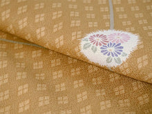 画像をギャラリービューアに読み込む, 羽織 仕立て上がり からし地 菊 紅葉 桔梗 はおり 長羽織 洗える レディース ロング丈 ひざ下 長め 春 秋 冬 カーディガン 女性