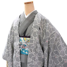 画像をギャラリービューアに読み込む, 羽織 仕立て上がり 白×黒 ドット 椿 はおり 長羽織 洗える レディース ロング丈 ひざ下 長め 春 秋 冬 カーディガン 女性