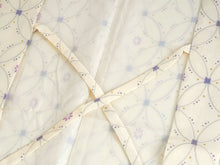 画像をギャラリービューアに読み込む, 羽織 仕立て上がり クリーム地 七宝 花柄 はおり 長羽織 洗える レディース ロング丈 ひざ下 長め 春 秋 冬 カーディガン 女性