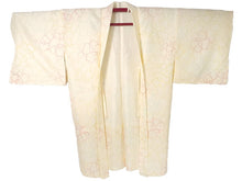 画像をギャラリービューアに読み込む, 羽織 仕立て上がり クリーム地 花柄 はおり 長羽織 洗える レディース ロング丈 ひざ下 長め 春 秋 冬 カーディガン 女性