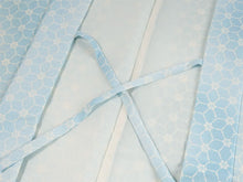 画像をギャラリービューアに読み込む, 羽織 仕立て上がり 水色地 麻の葉 花柄 はおり 長羽織 洗える レディース ロング丈 ひざ下 長め 春 秋 冬 カーディガン 女性