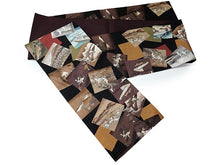 画像をギャラリービューアに読み込む, 京袋帯 WAKKA帯 単品 黒 うさぎ 東海道五十三次 帯 正絹 兎 動物柄 着物 カジュアル レディース 日本製 お正月・美術館・お食事会に