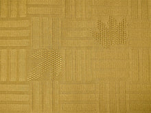 画像をギャラリービューアに読み込む, 半幅帯 単品 ブラウン 恐竜 渋イエロー 網代柄 長尺だから帯結びアレンジを楽しめる 日本製 細帯