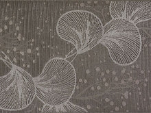 画像をギャラリービューアに読み込む, 半幅帯 単品 モカブラウン 貝 珊瑚 モスグリーン 流水 長尺だから帯結びアレンジを楽しめる 日本製 細帯