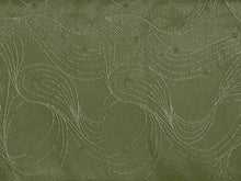 画像をギャラリービューアに読み込む, 半幅帯 単品 モカブラウン 貝 珊瑚 モスグリーン 流水 長尺だから帯結びアレンジを楽しめる 日本製 細帯