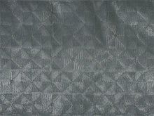 画像をギャラリービューアに読み込む, 半幅帯 単品 オフホワイト 蛸 グレー 幾何学柄 長尺だから帯結びアレンジを楽しめる 日本製 細帯