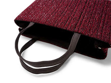 画像をギャラリービューアに読み込む, 着物バッグ レディース 単品 レッド ラメ 和装にも洋装にも合う 横長で大容量 軽量 おしゃれ