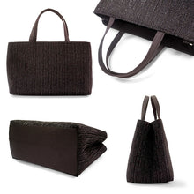 画像をギャラリービューアに読み込む, 新春 福袋 2点セット (着物バッグ 3カラー × エプロン 3カラー ) レディース 軽量&いっぱい入る 横長ハンドバッグ 外食の時のエプロンとともに