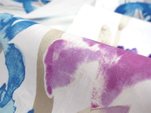 画像をギャラリービューアに読み込む, 浴衣 反物 知多木綿 お仕立て付き ホワイト地 あやめ 手染め 日本製 自分サイズにお誂え