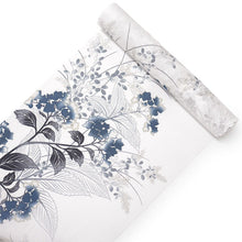 画像をギャラリービューアに読み込む, 浴衣 反物 知多木綿 お仕立て付き ホワイト地 萩 花 日本製 自分サイズにお誂え