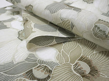 画像をギャラリービューアに読み込む, 浴衣 反物 知多木綿 お仕立て付き 薄緑地 椿 手染め 日本製 自分サイズにお誂え