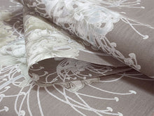 画像をギャラリービューアに読み込む, 浴衣 反物 知多木綿 お仕立て付き グレー地 彼岸花 手染め 日本製 自分サイズにお誂え