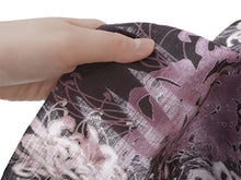 画像をギャラリービューアに読み込む, 浴衣 反物 知多木綿 お仕立て付き ブラウン地 彼岸花 手染め 日本製 自分サイズにお誂え