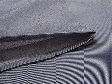 画像をギャラリービューアに読み込む, 洗える 着物 江戸小紋 単衣 Mサイズ ネイビー 万筋 縞 自宅で洗濯できる 東レシルック