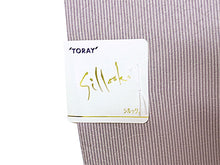 画像をギャラリービューアに読み込む, 洗える 着物 江戸小紋 単衣 Mサイズ Lサイズ 薄赤紫 万筋 自宅で洗濯できる 東レシルック