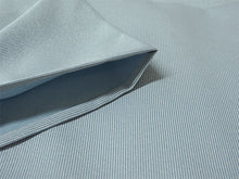 画像をギャラリービューアに読み込む, 洗える 着物 江戸小紋 単衣 Lサイズ ライトブルー 万筋 縞 自宅で洗濯できる 東レシルック