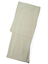 画像をギャラリービューアに読み込む, 洗える 着物 江戸小紋 単衣 Lサイズ ベージュ 角通し 自宅で洗濯できる 東レシルック