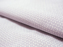 画像をギャラリービューアに読み込む, 洗える 着物 江戸小紋 単衣 Lサイズ ライトパープル 七宝 自宅で洗濯できる 東レシルック