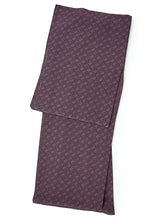 画像をギャラリービューアに読み込む, 洗える 着物 江戸小紋 単衣 Lサイズ パープル 荒磯 自宅で洗濯できる 東レシルック