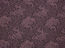 画像をギャラリービューアに読み込む, 洗える 着物 江戸小紋 単衣 Lサイズ パープル 荒磯 自宅で洗濯できる 東レシルック