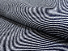 画像をギャラリービューアに読み込む, 洗える 着物 江戸小紋 単衣 Lサイズ インディゴ 万筋 縞 自宅で洗濯できる 東レシルック