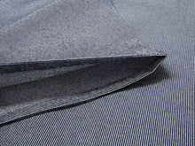 画像をギャラリービューアに読み込む, 洗える 着物 江戸小紋 単衣 Lサイズ インディゴ 万筋 縞 自宅で洗濯できる 東レシルック