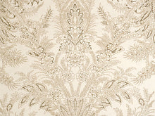 画像をギャラリービューアに読み込む, 東レ洗える着物反物 フルオーダー仕立て付き 小紋 ベージュ 更紗 パームリーフ 東レシルック 静電気が起きにくいのに、自宅洗濯OK 袷・単衣着物に