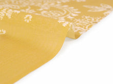 画像をギャラリービューアに読み込む, 東レ爽竹洗える長襦袢反物 フルオーダーお仕立て付き セオα イエロー 更紗 紗 ストライプ 快適 自宅で洗濯OK