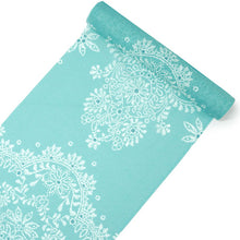 画像をギャラリービューアに読み込む, 東レ爽竹洗える長襦袢反物 フルオーダーお仕立て付き セオα アクアブルー 更紗 紗 ストライプ 快適 自宅で洗濯OK