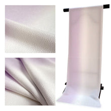 画像をギャラリービューアに読み込む, 洗える帯揚げ ラミエール ぼかし2色染め(全8タイプ) 縮緬 日本製 単衣・袷の着物に 縮まず色落ちしないテイジン素材 レディース 和装小物