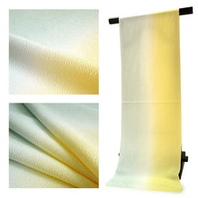 画像をギャラリービューアに読み込む, 洗える帯揚げ ラミエール ぼかし2色染め(全8タイプ) 縮緬 日本製 単衣・袷の着物に 縮まず色落ちしないテイジン素材 レディース 和装小物