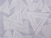画像をギャラリービューアに読み込む, 洗える着物反物 フルオーダー仕立て付 小紋 薄紫 鱗 幾何学 単衣・袷に 人気の東レシルック 着物をもっと気軽に楽しむfukuシリーズ