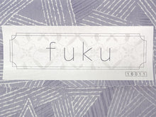 画像をギャラリービューアに読み込む, 洗える着物反物 フルオーダー仕立て付 小紋 薄紫 鱗 幾何学 単衣・袷に 人気の東レシルック 着物をもっと気軽に楽しむfukuシリーズ