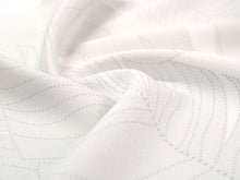 画像をギャラリービューアに読み込む, 洗える着物反物 フルオーダー仕立て付 小紋 ホワイト 羽根 単衣・袷に 人気の東レシルック 着物をもっと気軽に楽しむfukuシリーズ
